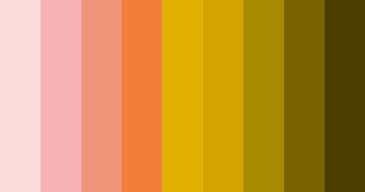 Download warm winter fruits color palette PNG image (landscape)