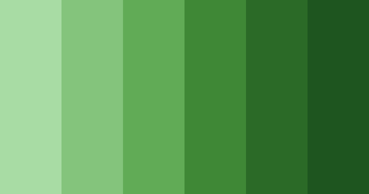 Download verdant whispers color palette PNG image (landscape)