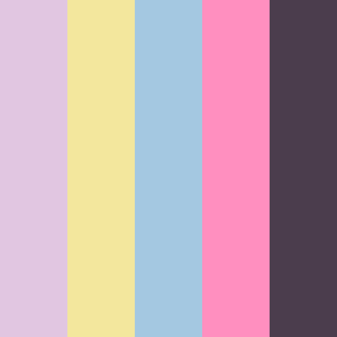 Download twilight serenade color palette PNG image (square)