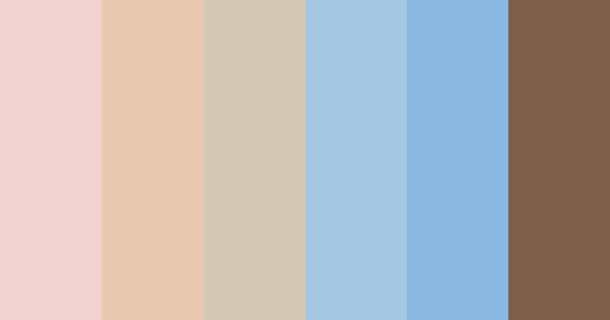 Download soft serenity color palette PNG image (landscape)
