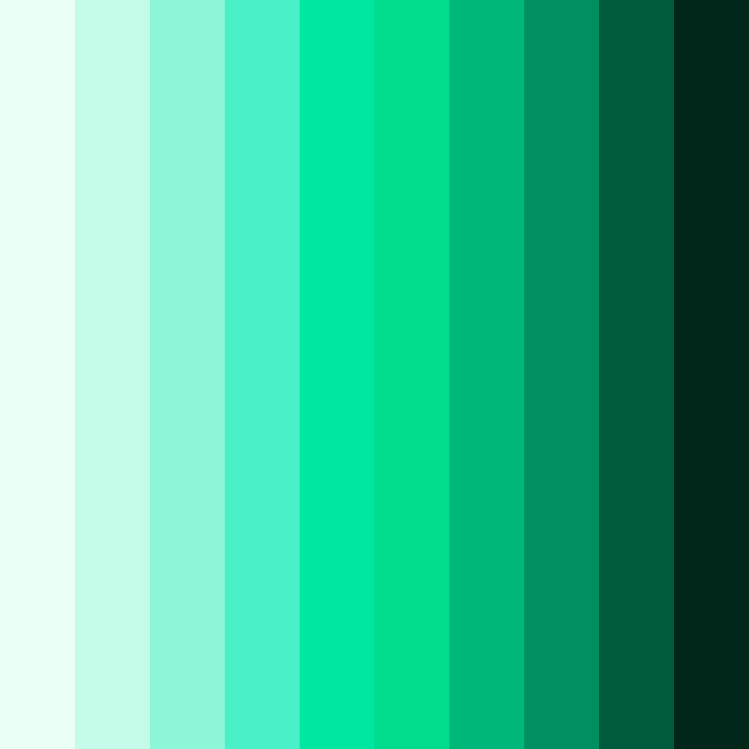Download neon green color palette PNG image (square)