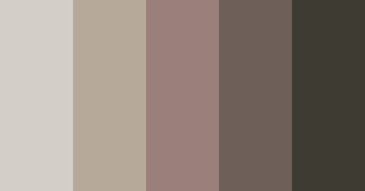 Download dusty elegance color palette PNG image (landscape)