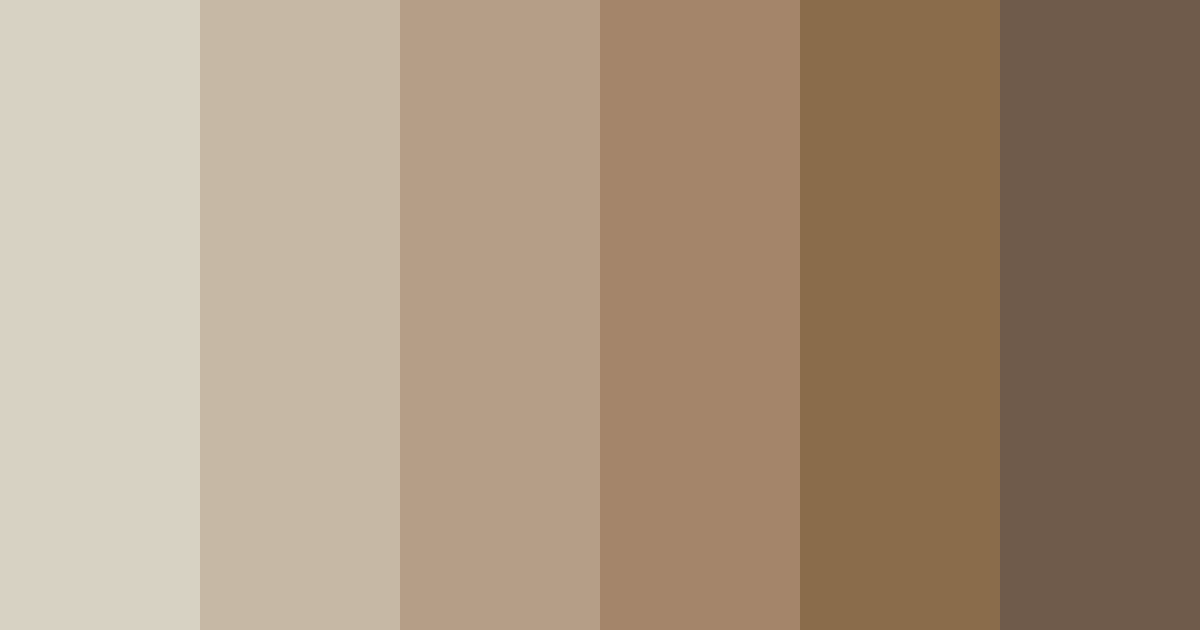 Download earthy elegance color palette PNG image (landscape)