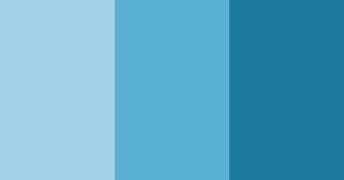 Download neon aqua aura color palette PNG image (landscape)