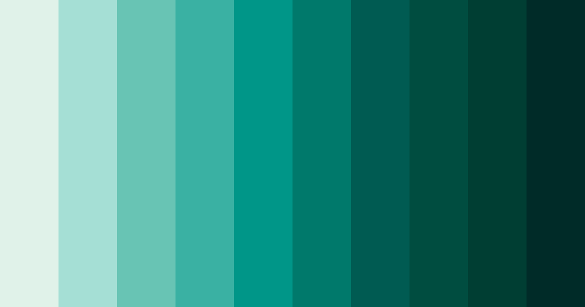 Download neon oasis color palette PNG image (landscape)