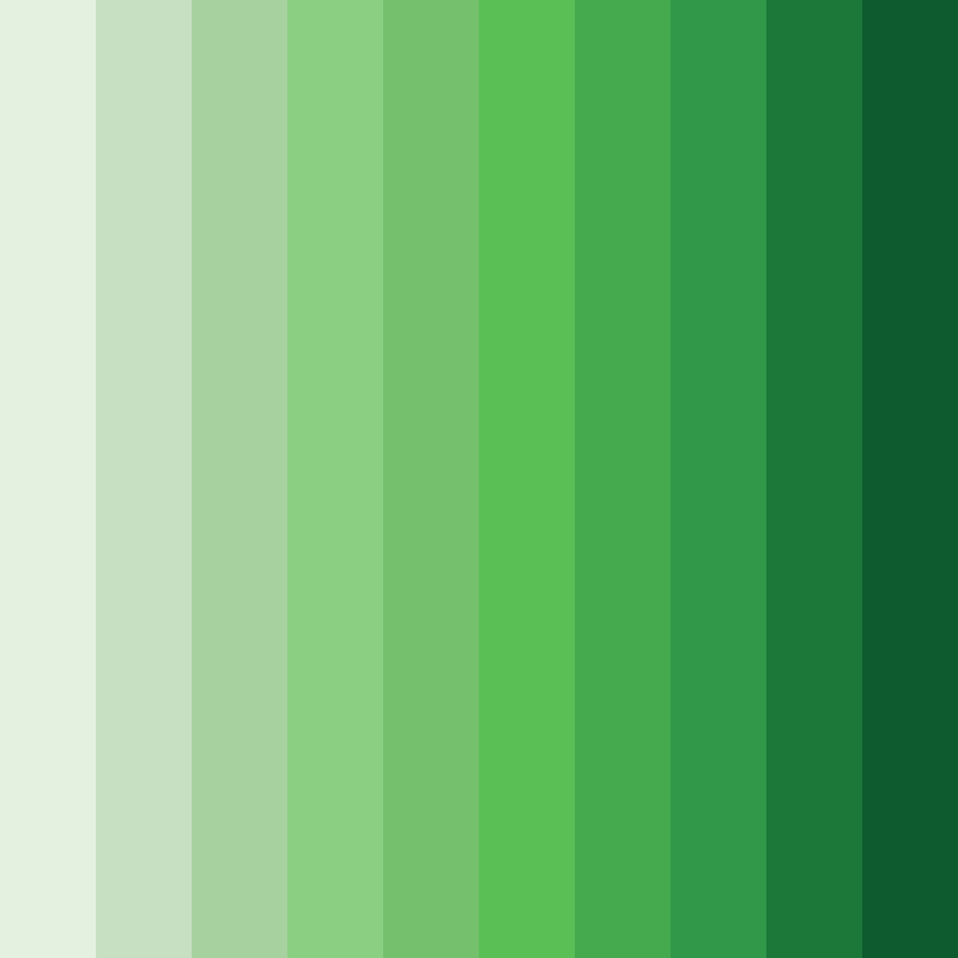 Download heritage greenery color palette PNG image (square)