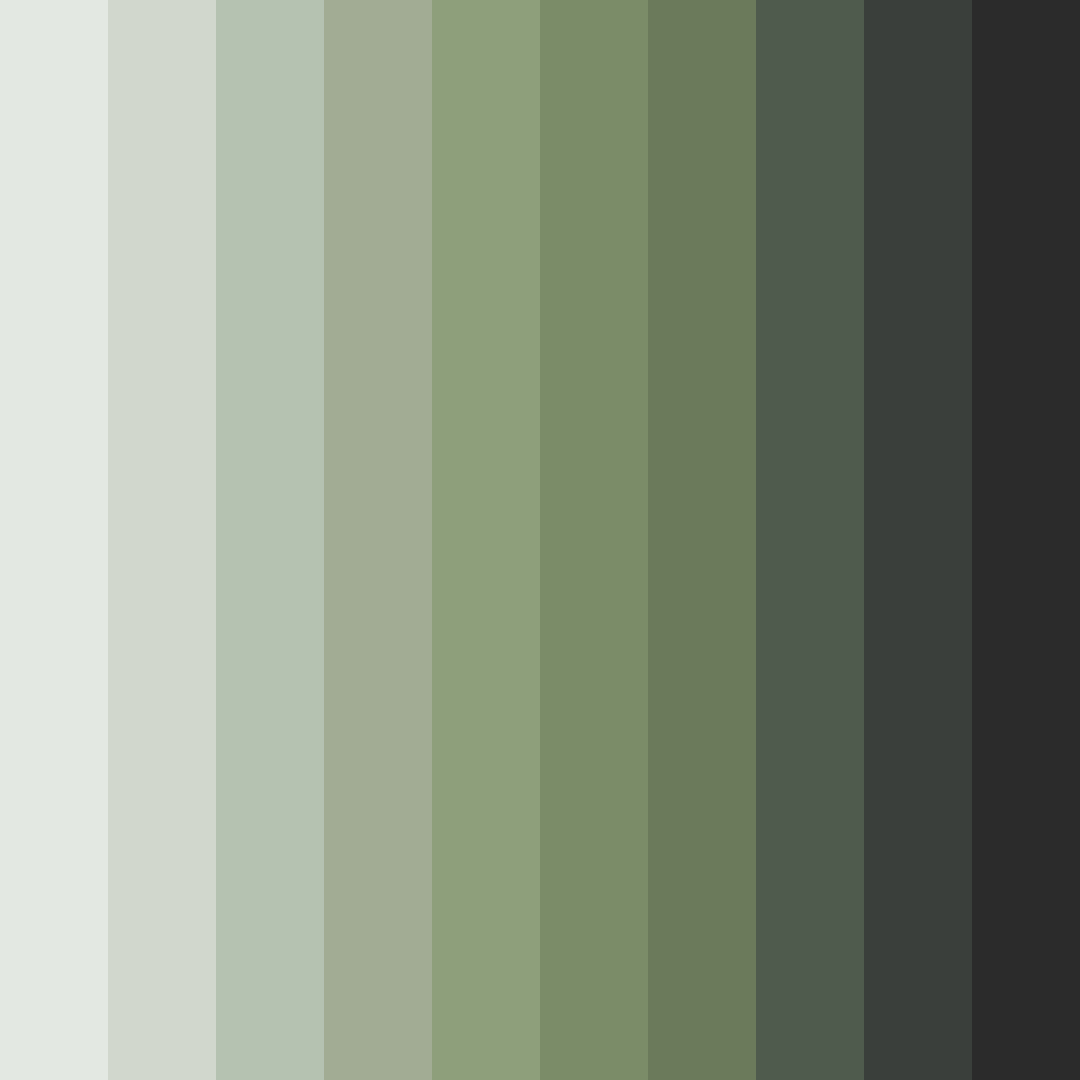 Download whispers of wealth color palette PNG image (square)