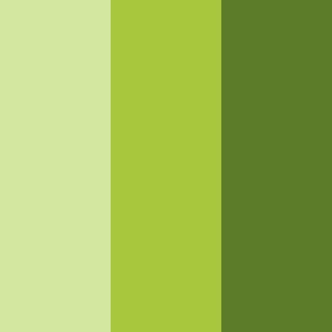 Download bright yellow green color palette PNG image (square)