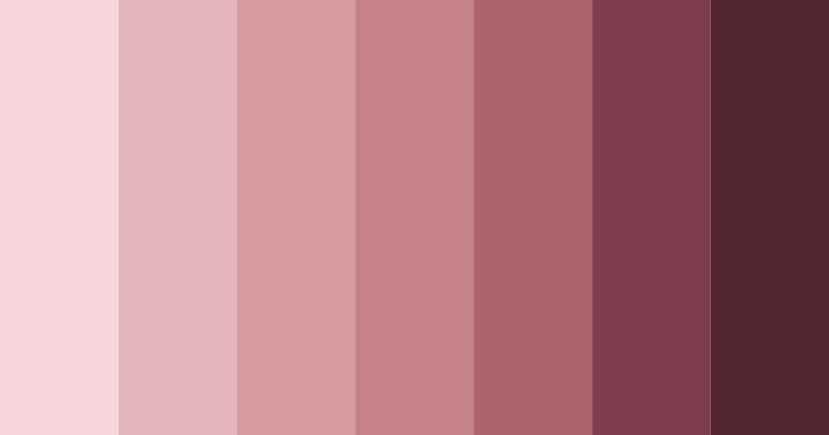 Download dark burgundy color palette PNG image (landscape)