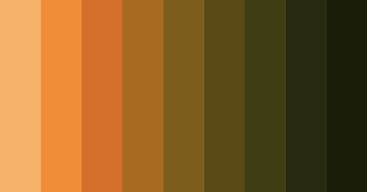 Download orange earth color palette PNG image (landscape)