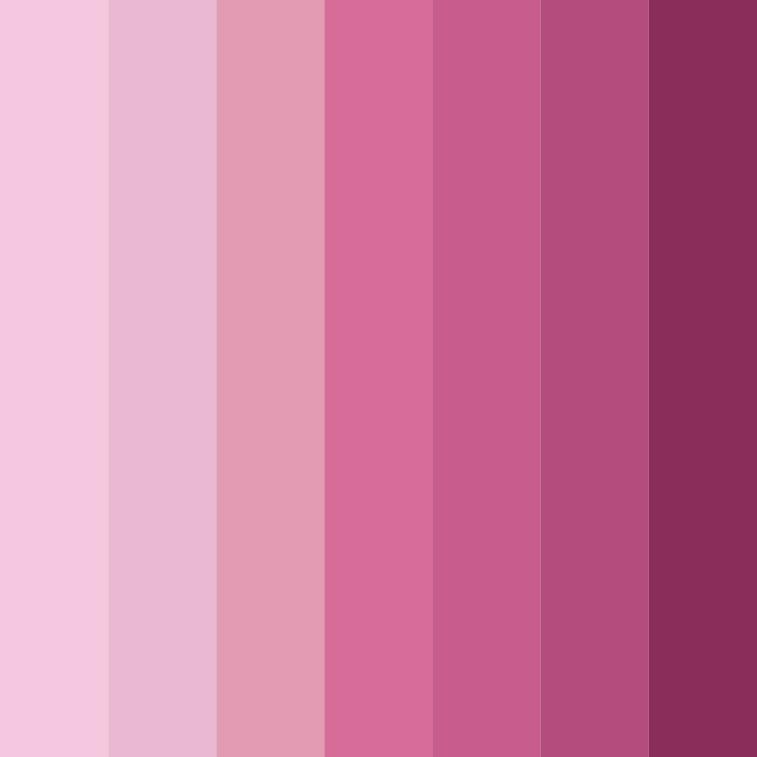 Download blossom elegance color palette PNG image (square)