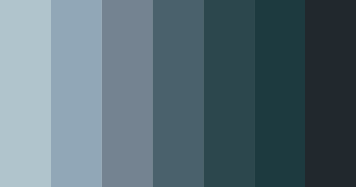 Download deep sea serenity color palette PNG image (landscape)