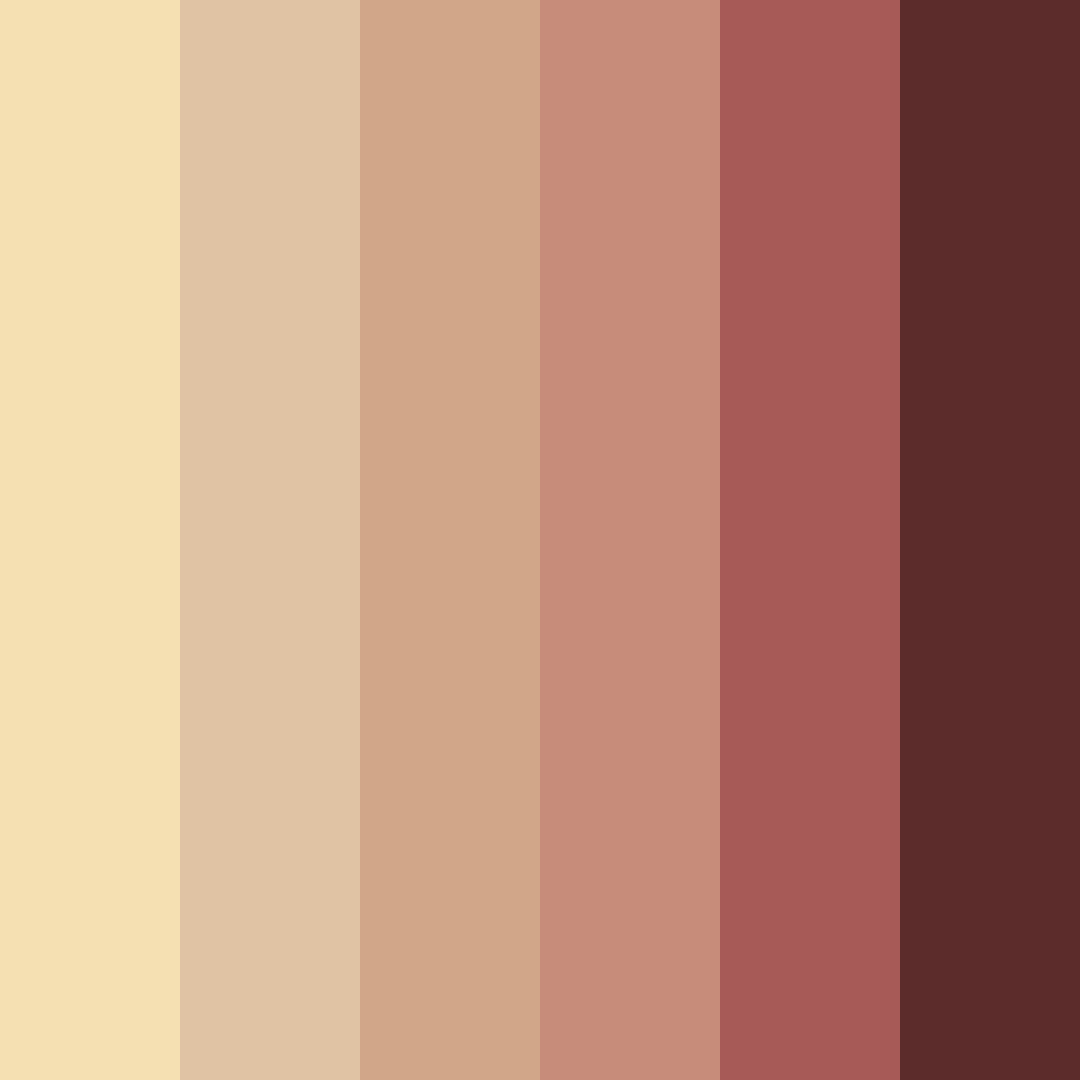 Download rustic autumn whisper color palette PNG image (square)