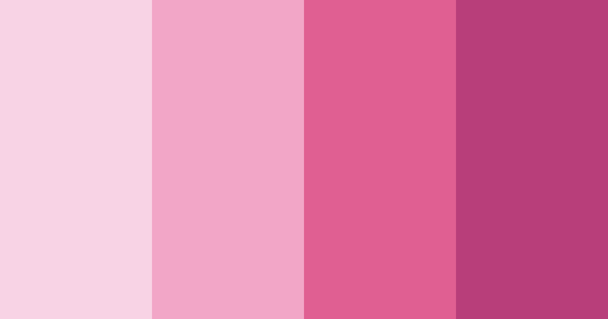 Download soft pink color palette PNG image (landscape)
