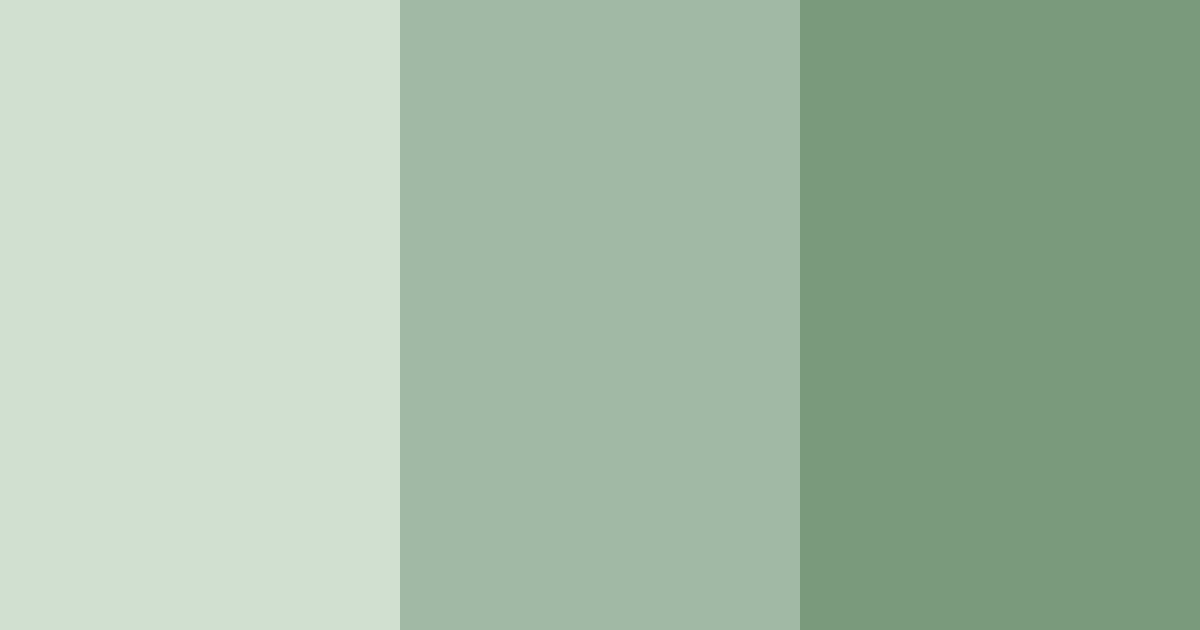 Download light green color palette PNG image (landscape)