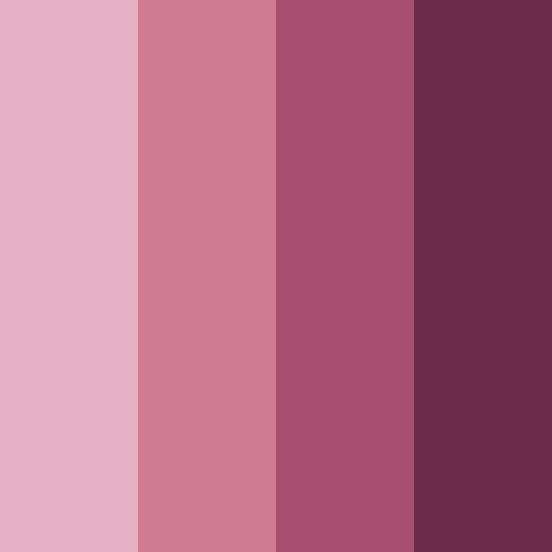Download rosewood reverie color palette PNG image (square)