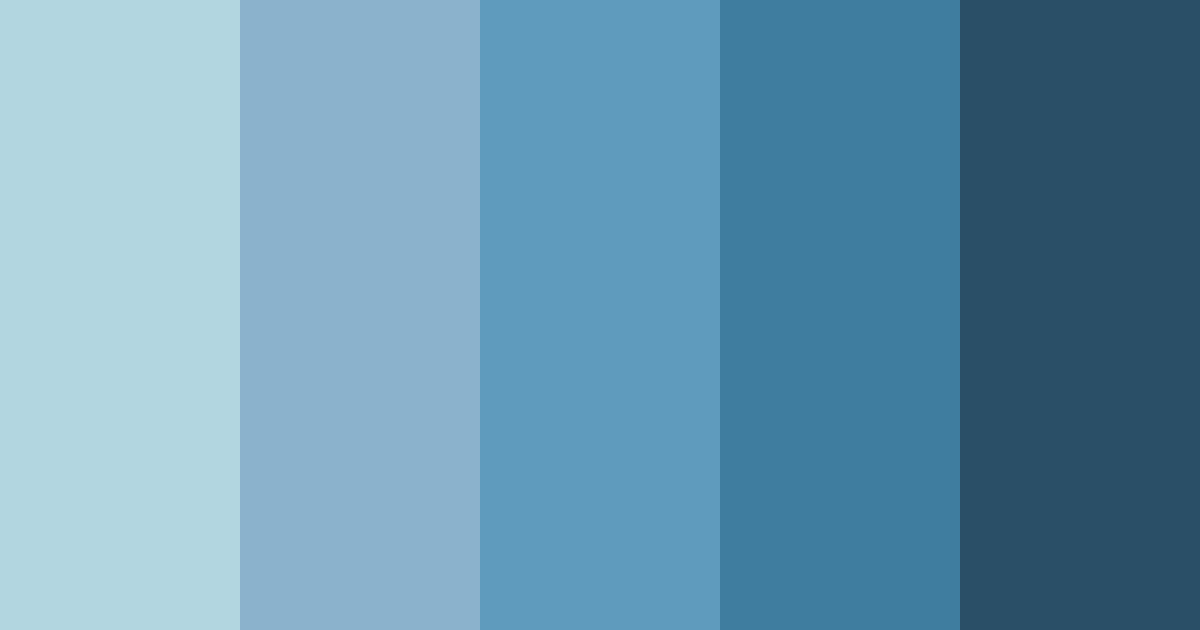 Download ocean breeze serenity color palette PNG image (landscape)