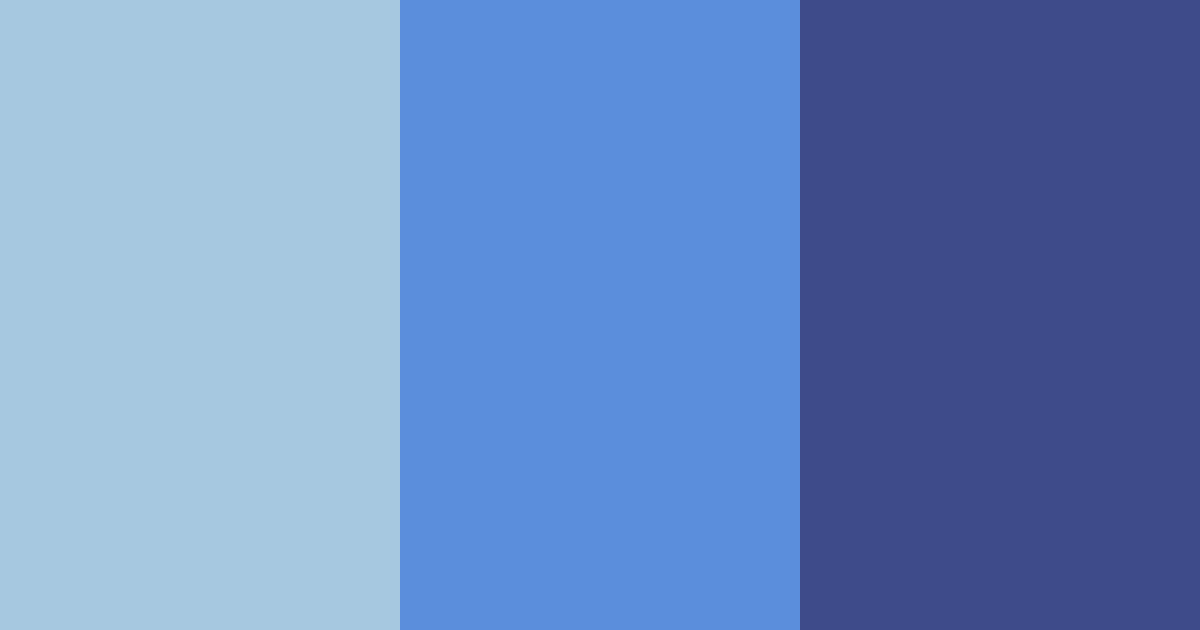 Download cosmic blue color palette PNG image (landscape)