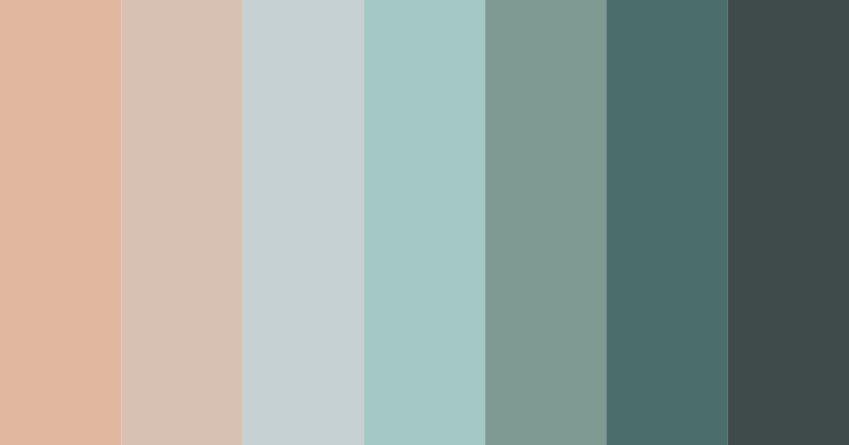Download muted teal color palette PNG image (landscape)