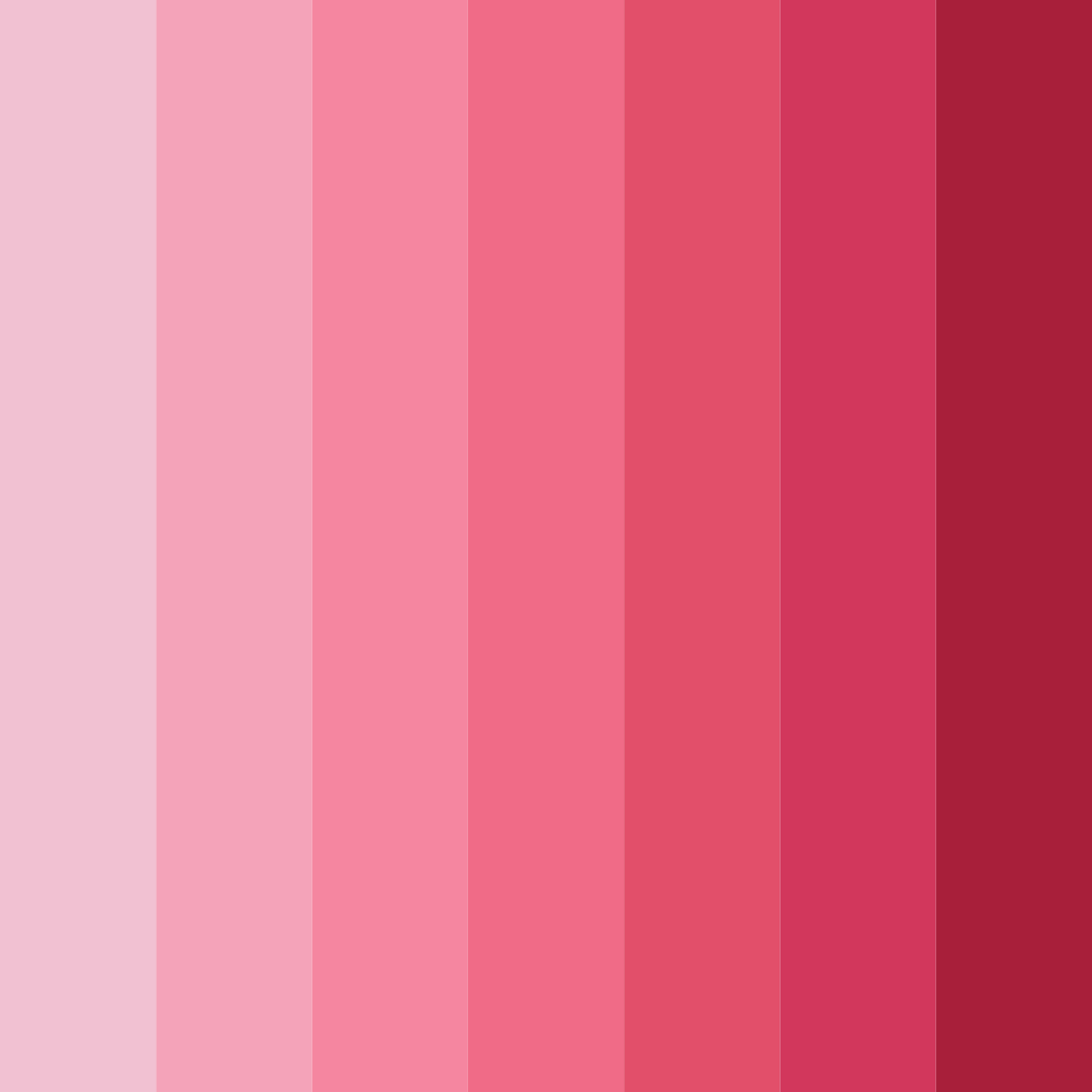 Download muted pink shades color palette PNG image (square)