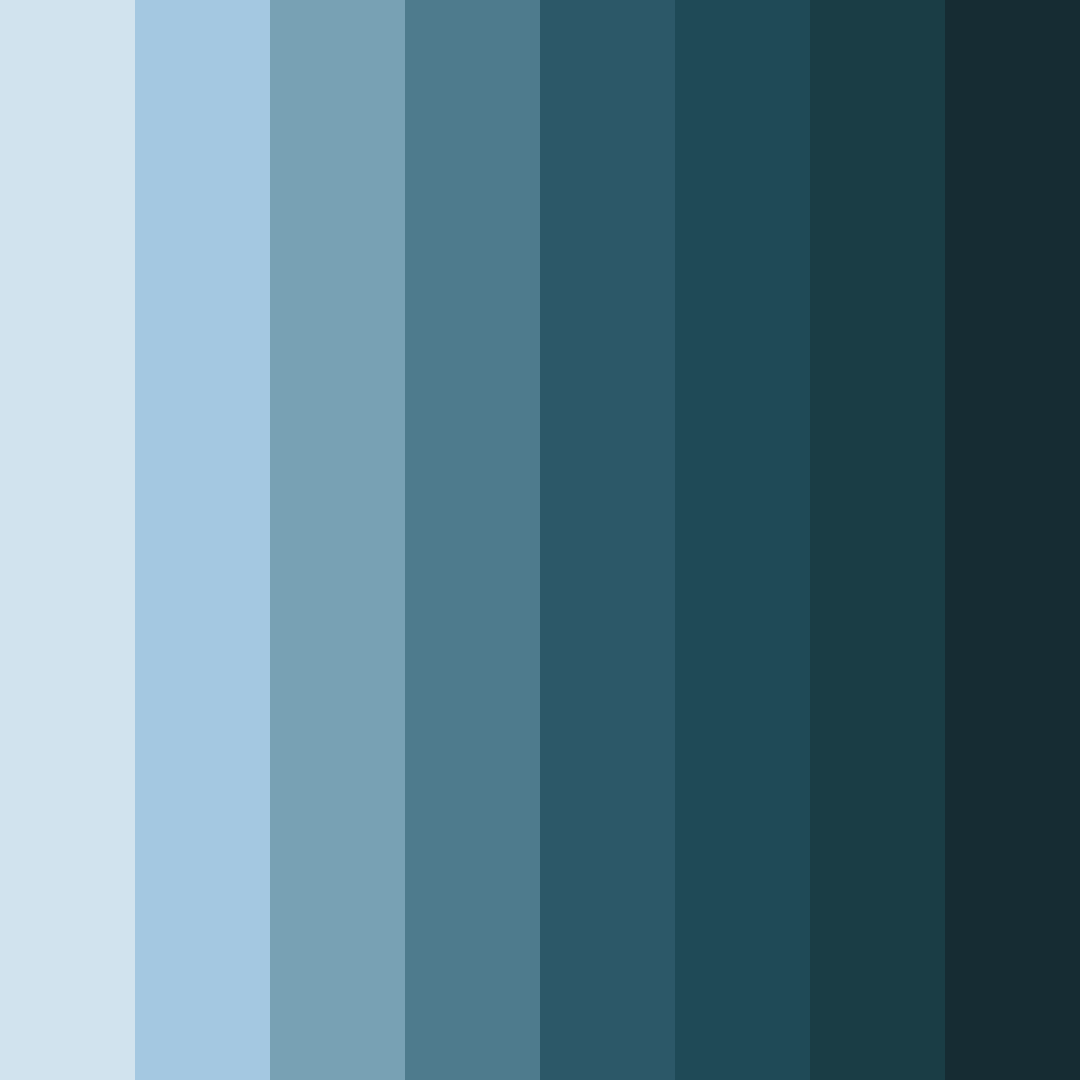 Download shades of grey blue color palette PNG image (square)