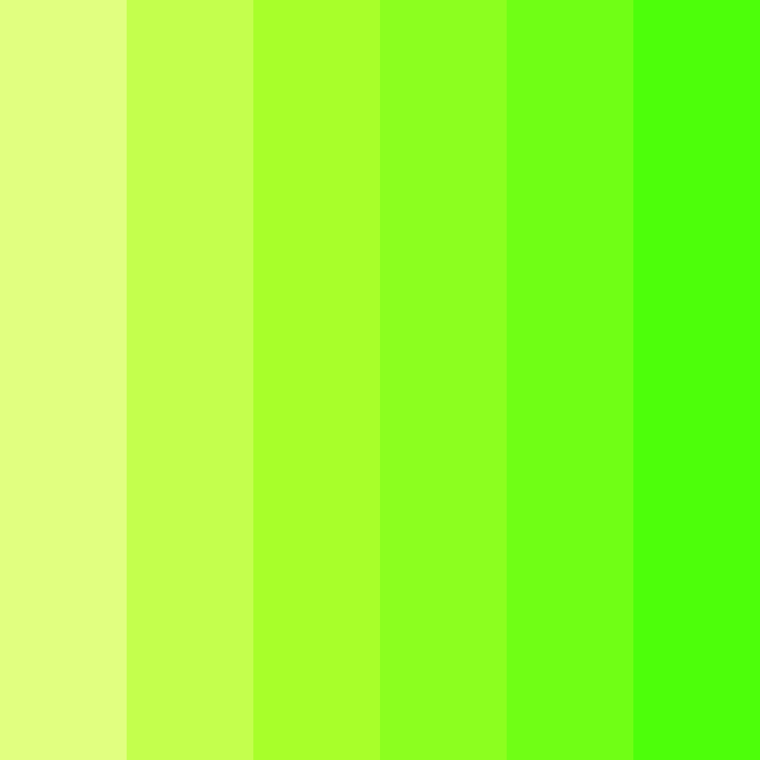 Download bright green color palette PNG image (square)