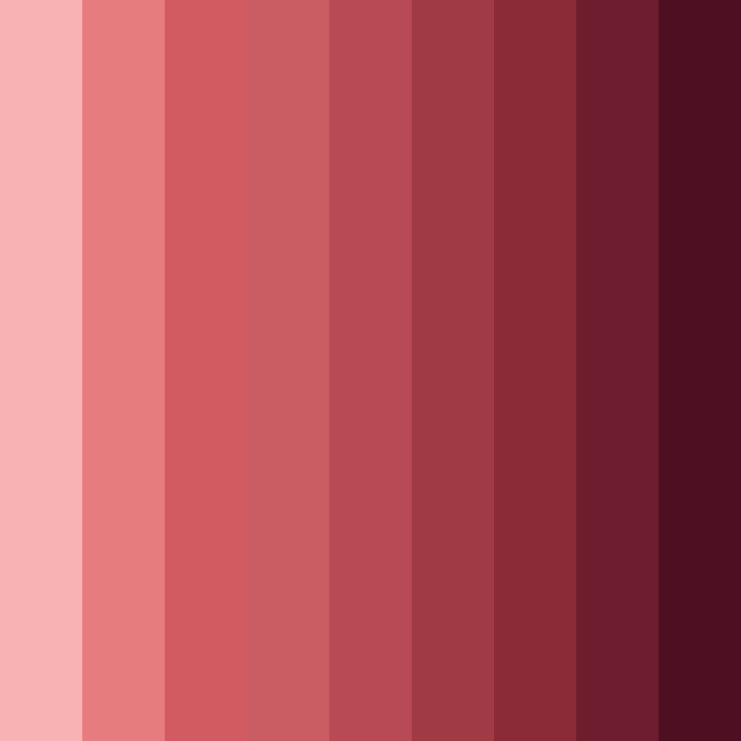 Download crimson bliss color palette PNG image (square)