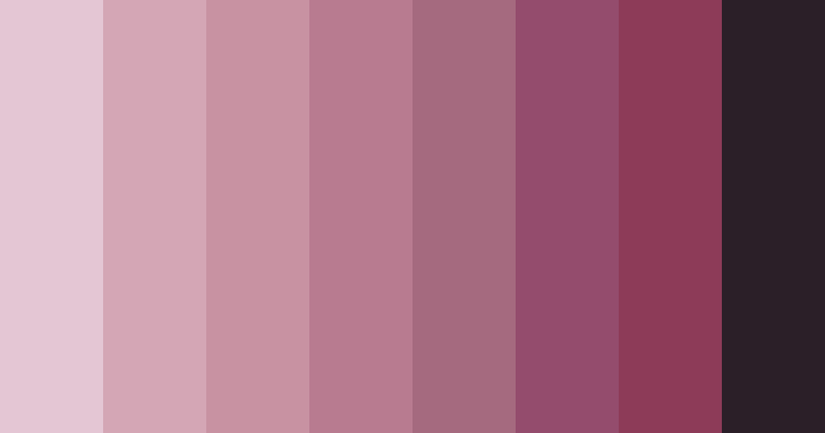 Download dark purple color palette PNG image (landscape)