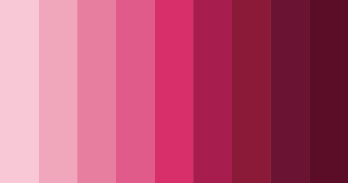 Download blossom reverie color palette PNG image (landscape)