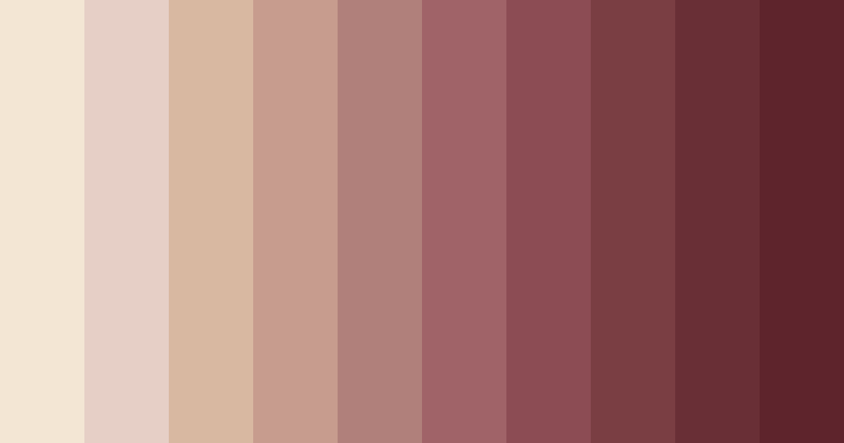 Download warm rose color palette PNG image (landscape)