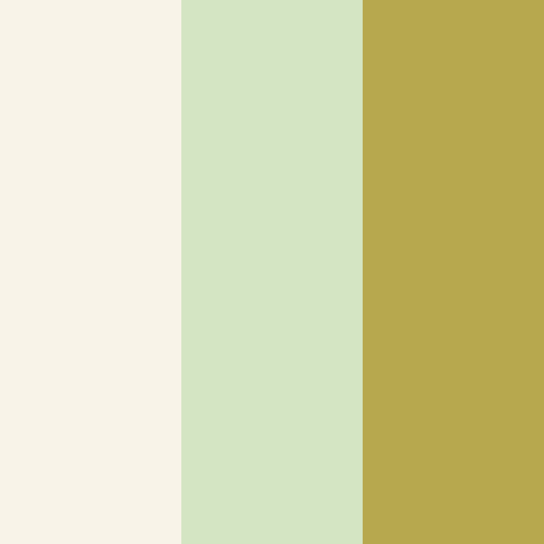Download golden green color palette PNG image (square)