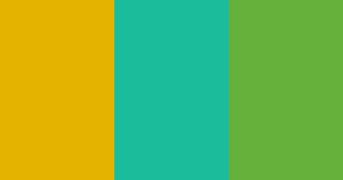 Download golden oasis color palette PNG image (landscape)