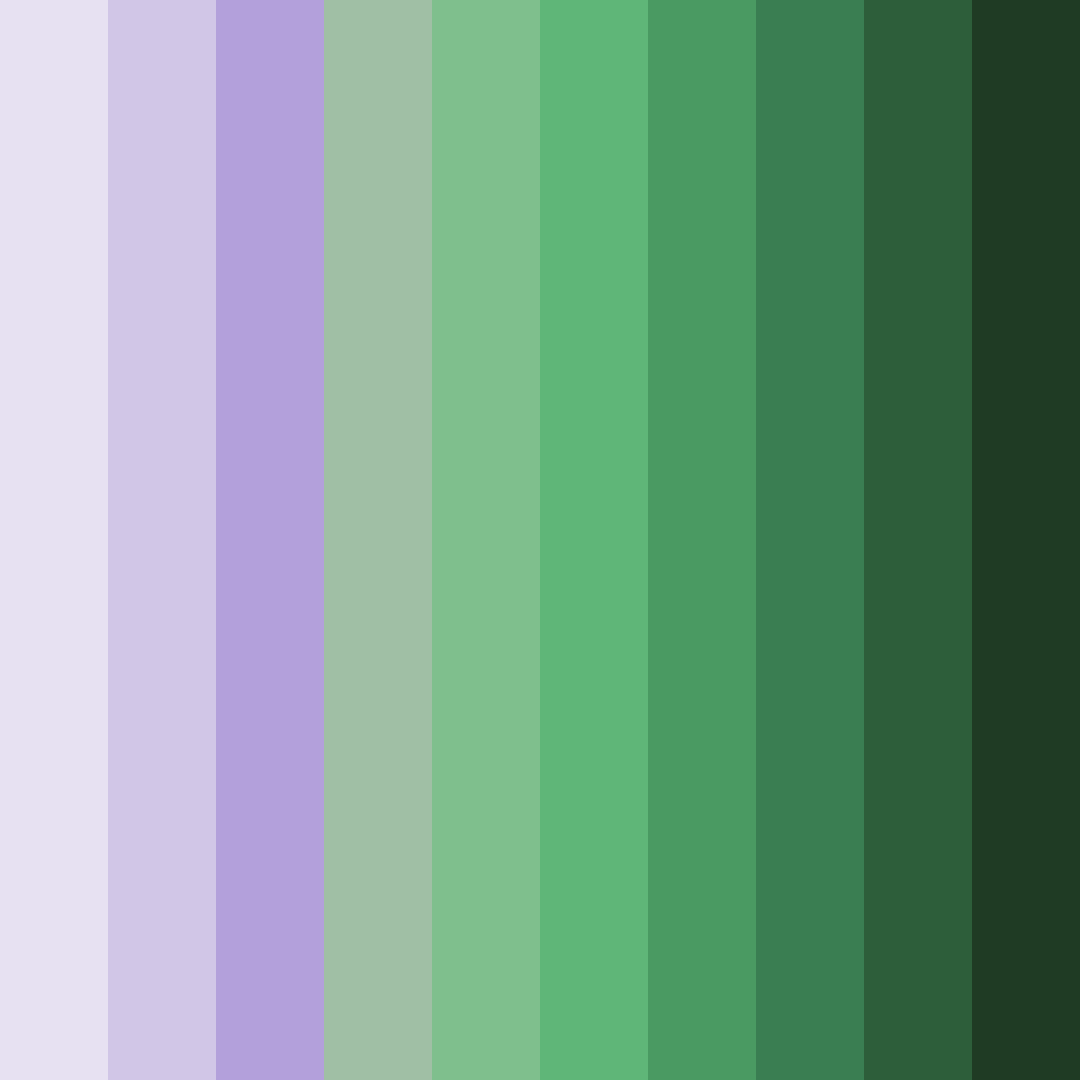 Download lavender green color palette PNG image (square)