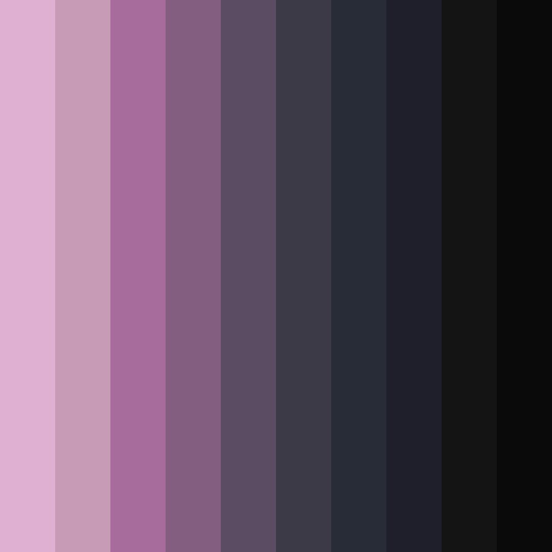 Download dusky reverie color palette PNG image (square)