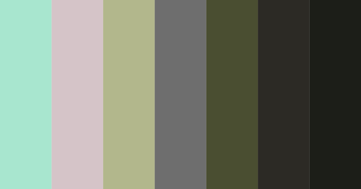 Download midnight feline harmony color palette PNG image (landscape)