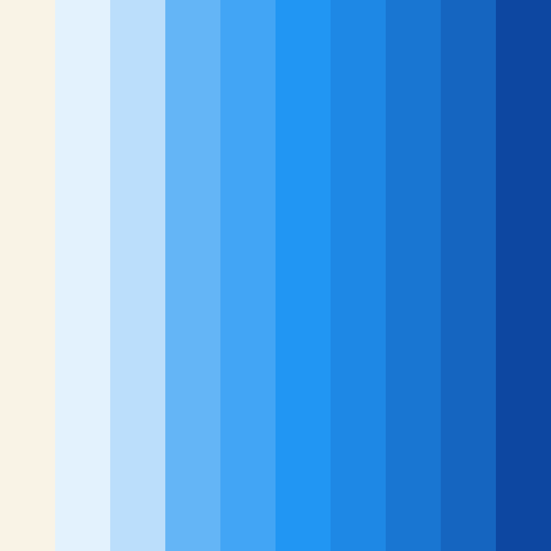 Download blue skies color palette PNG image (square)