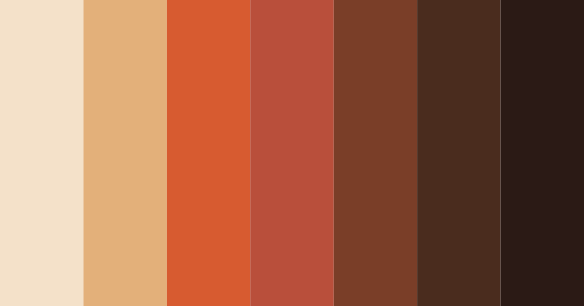 Download vintage sunset serenade color palette PNG image (landscape)