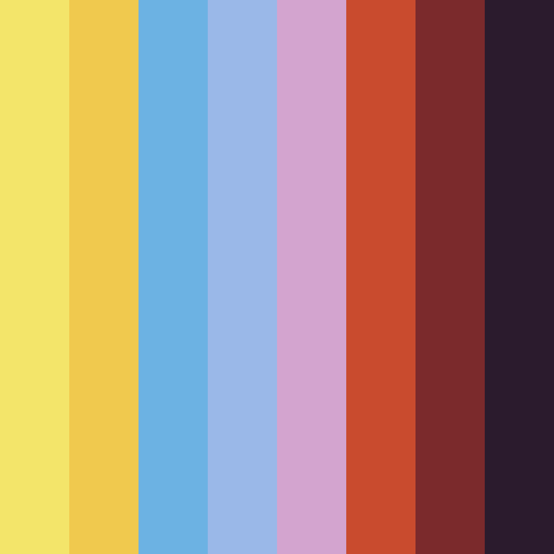 Download twilight serenade color palette PNG image (square)