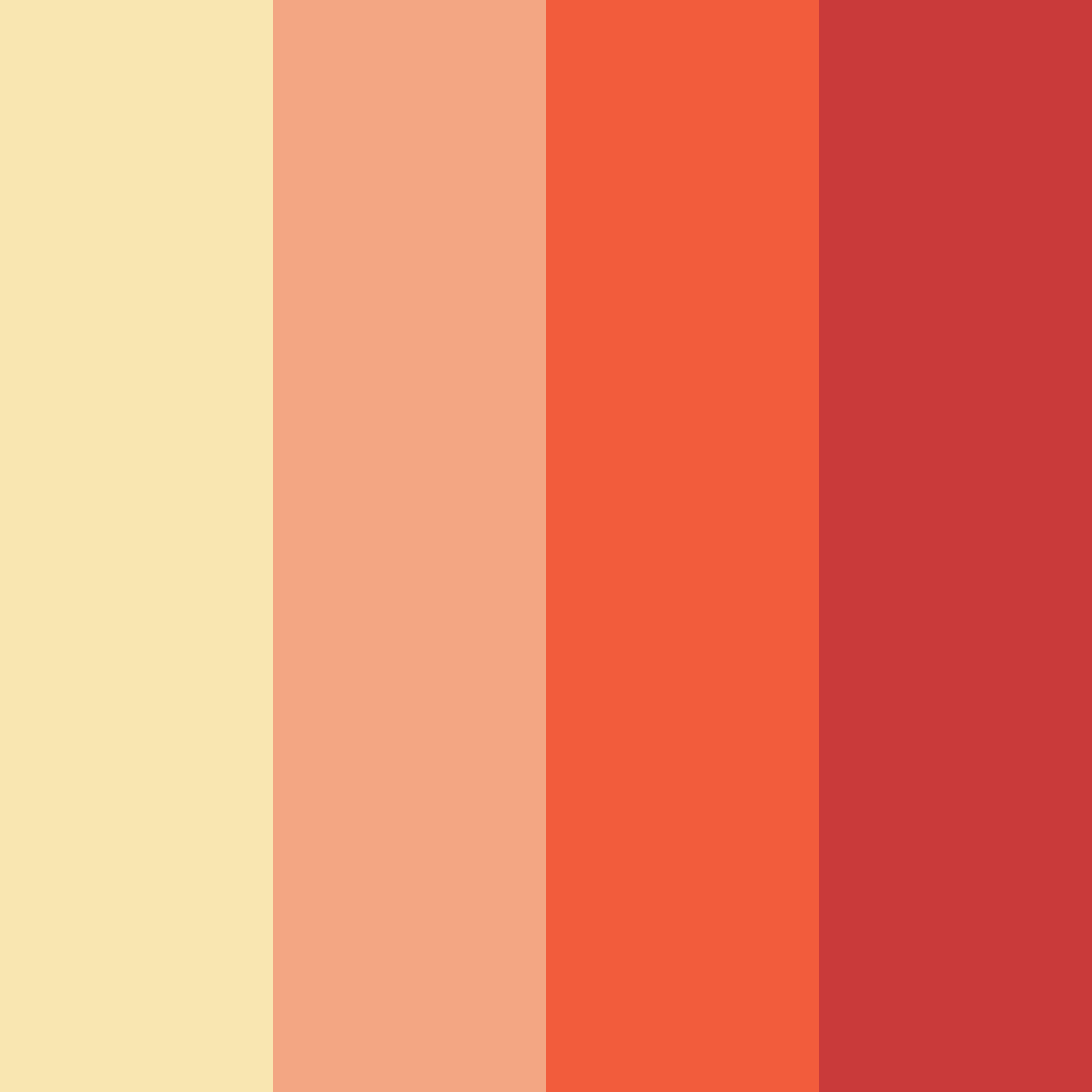 Download yellow amusement park color palette PNG image (square)