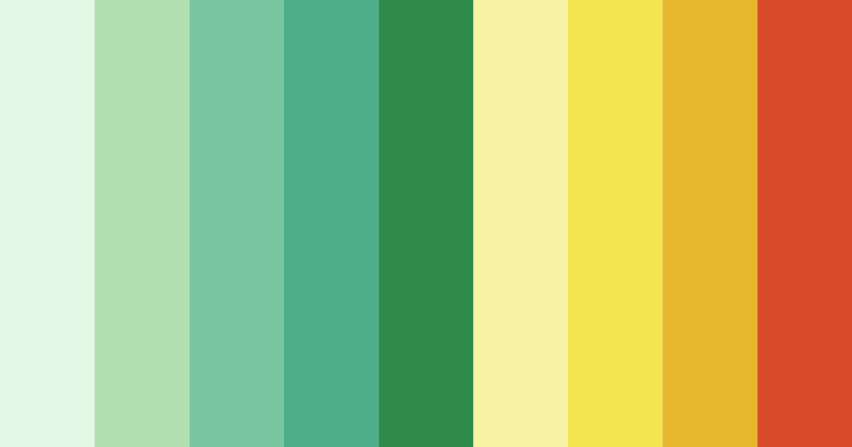 Download garden fiesta color palette PNG image (landscape)