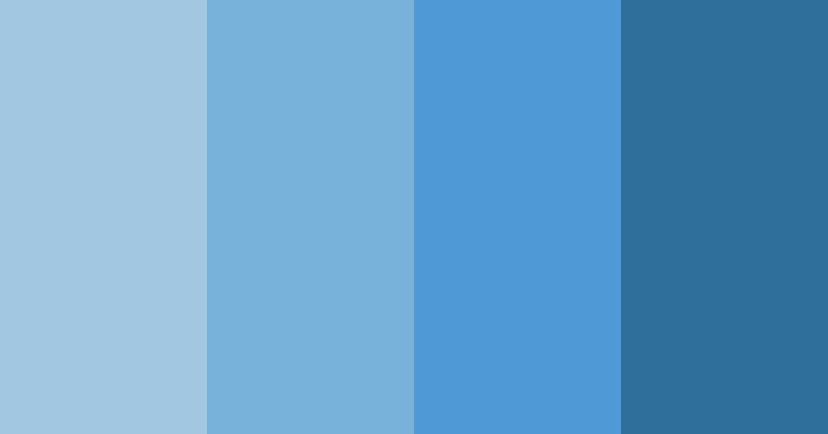 Download light baby blue color palette PNG image (landscape)