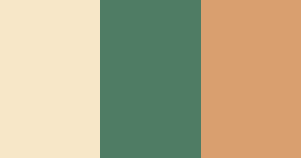 Download golden blossom grove color palette PNG image (landscape)