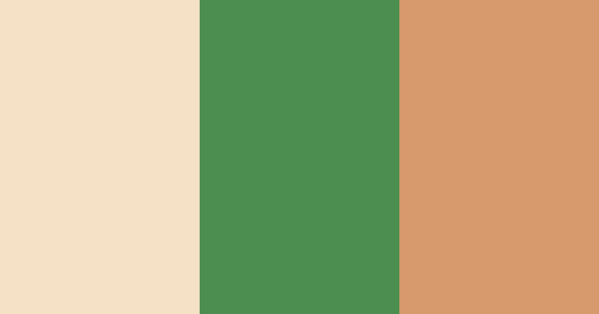 Download golden grove bliss color palette PNG image (landscape)