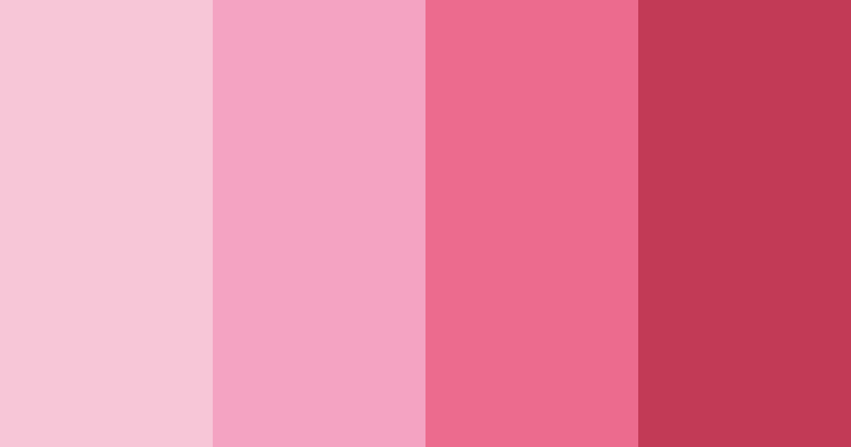 Download candy blossom color palette PNG image (landscape)