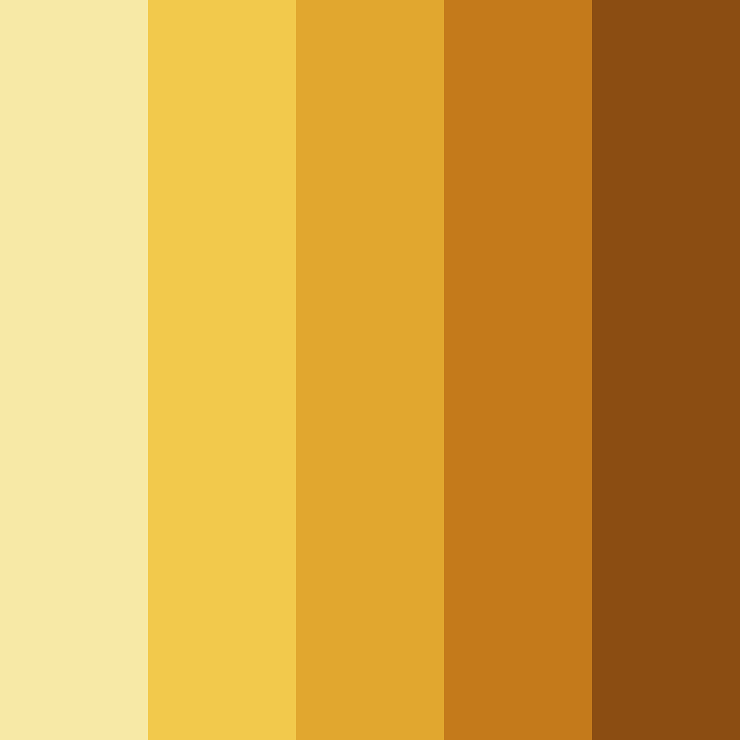Download sunny canine feast color palette PNG image (square)