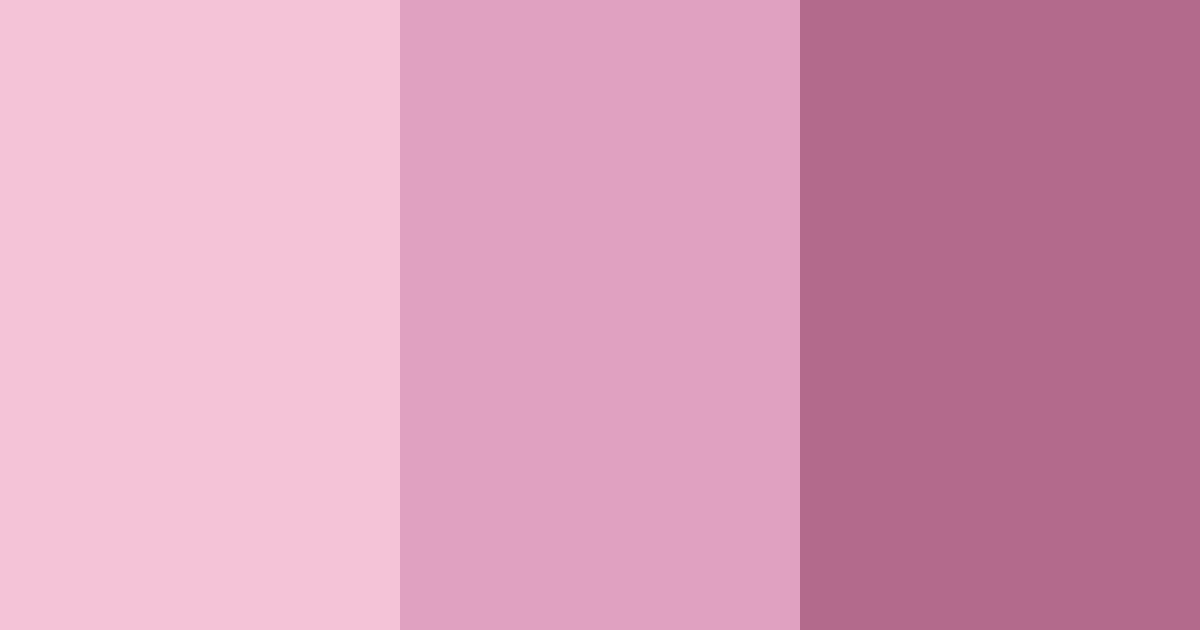 Download blushing elegance color palette PNG image (landscape)