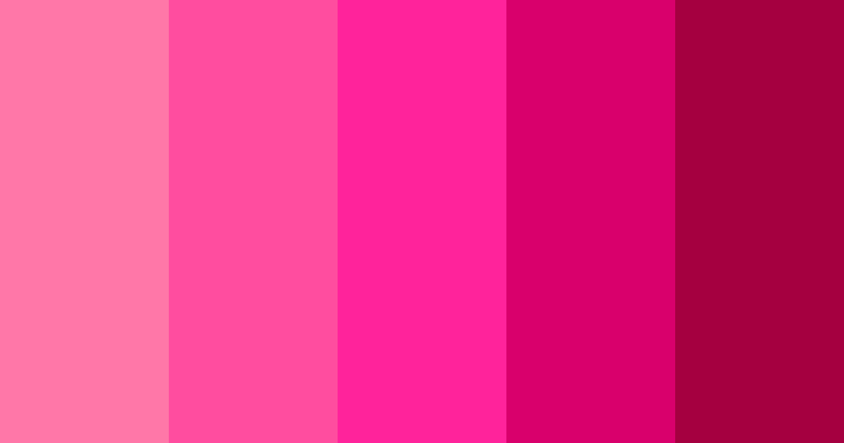 Download electric blossom color palette PNG image (landscape)