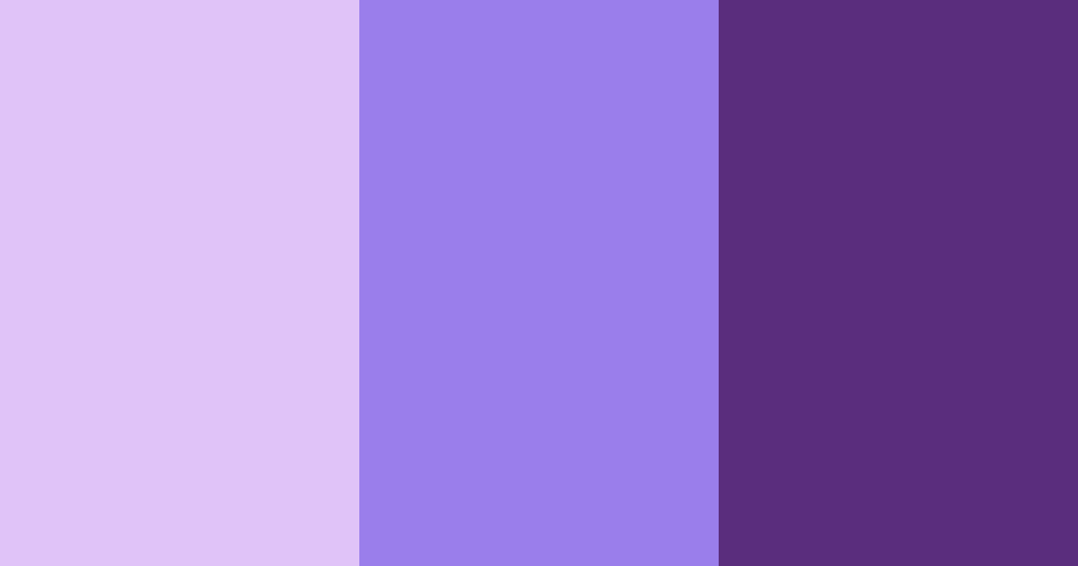 Download purple blue red harmony color palette PNG image (landscape)