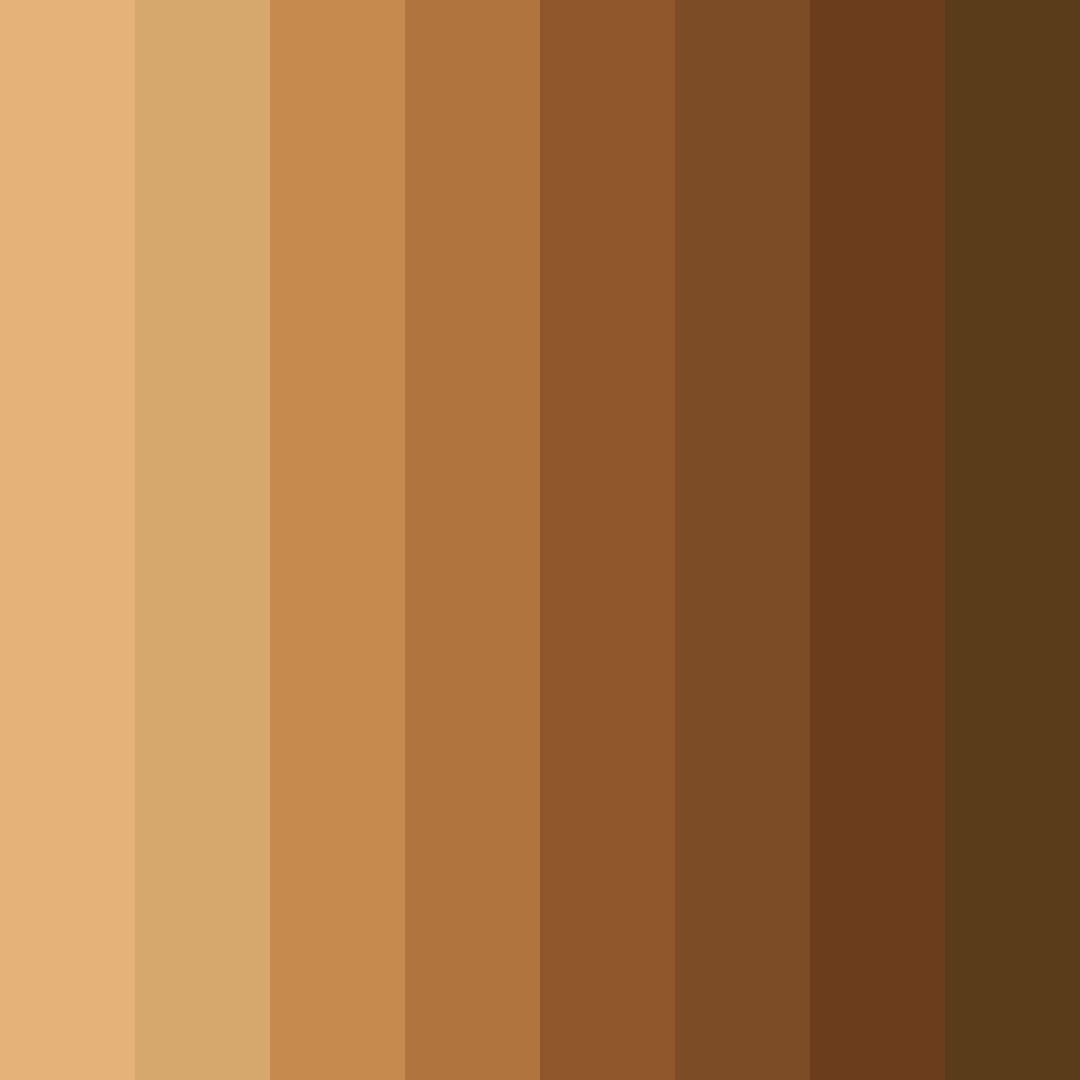 Download rustic emberwood color palette PNG image (square)