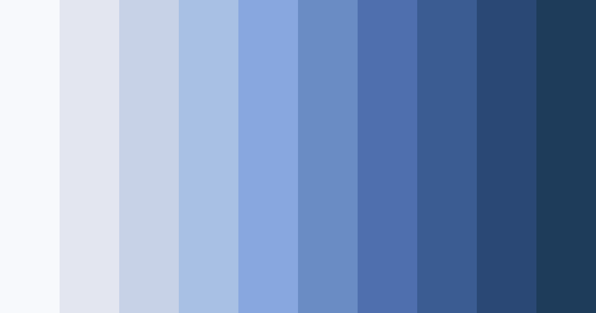 Download whispers of azure color palette PNG image (landscape)